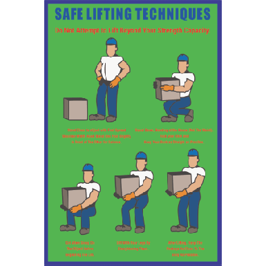 Safe Lifting Technique  1