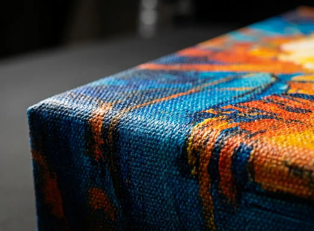 Canvas Print Close-Up Detail