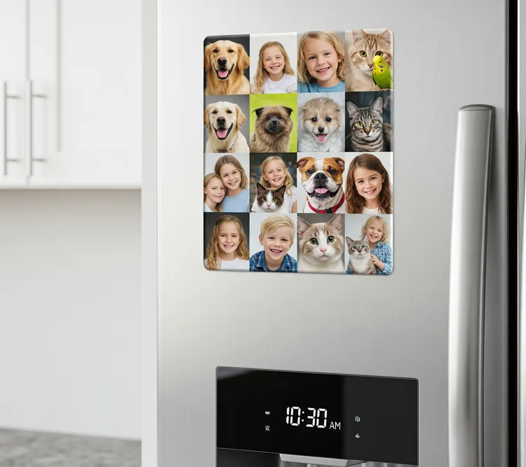 Rubberised Photo Magnets