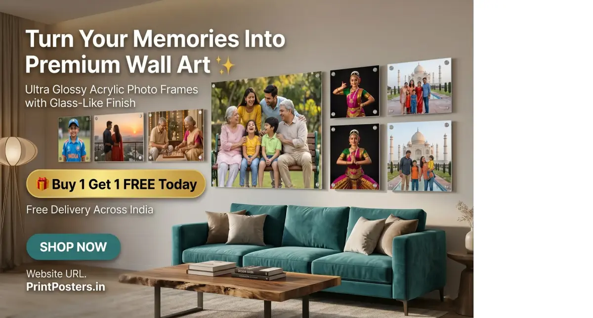 Acrylic Photo Frame