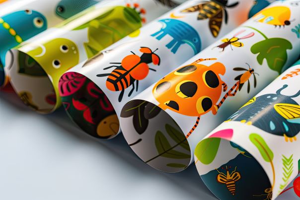 A4 Sticker Print
