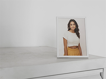Table Top Acrylic Photo Frame