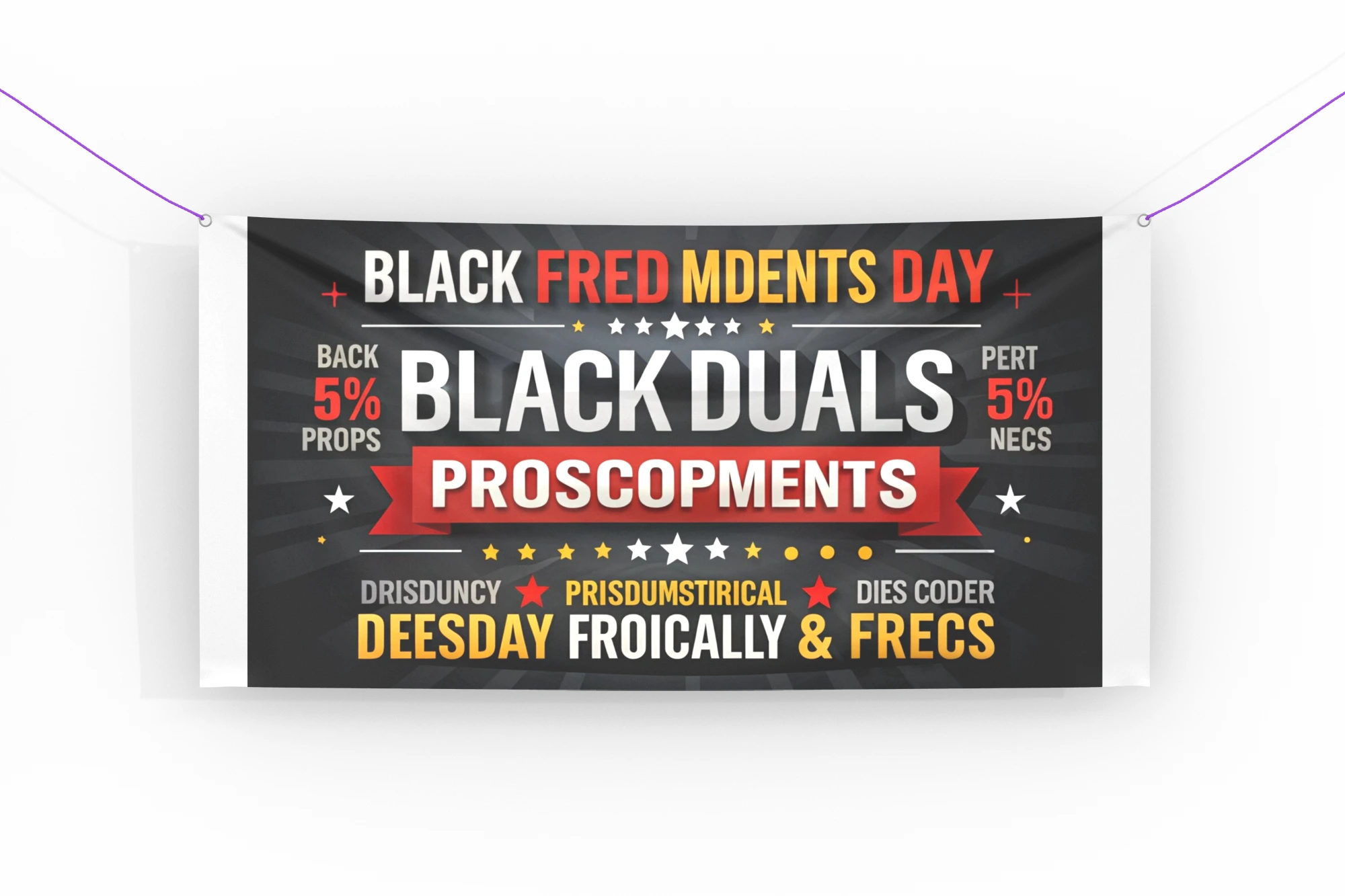 Satin Fabric Banner