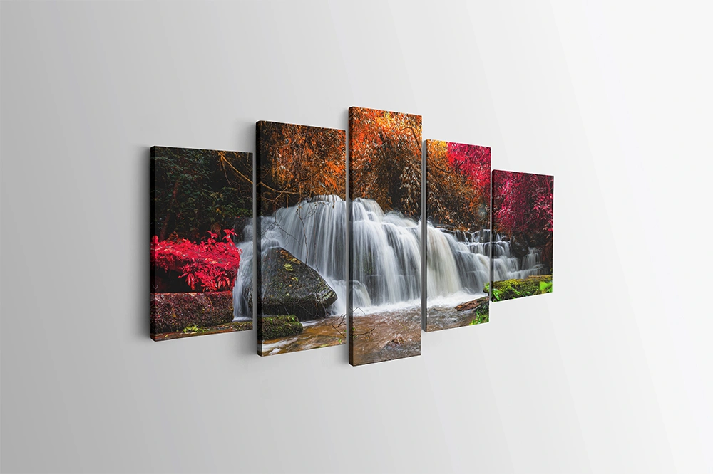 5 Piece Split Canvas Wall Art