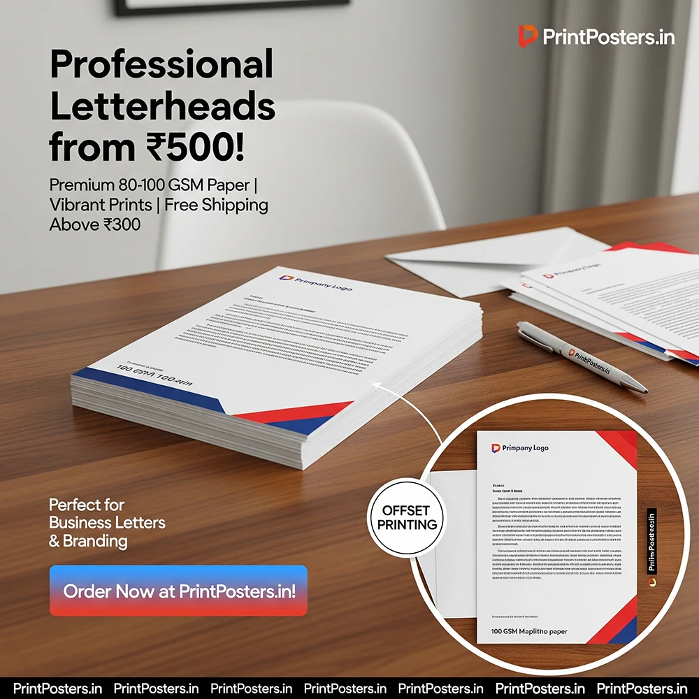 Corporate Letterhead Printing